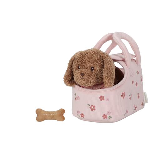 Little Dutch Jackie Plys Hund I Taske Pink  Pink-OS  Lyserød  One Size 1+ Years kvinde