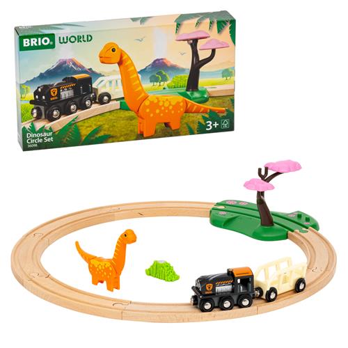 BRIO Dinosaur-cirkelsæt Multicolor  Multicolor One Size  Beige  One Size 3 Y+ unisex