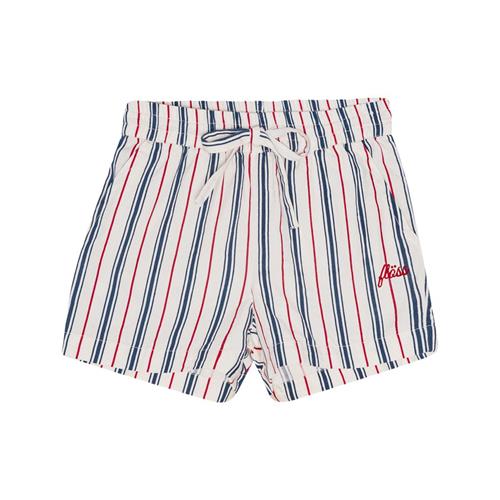 Flöss Miles Shorts Red Blue Stripes 98 cm  Blå  98 cm  mand