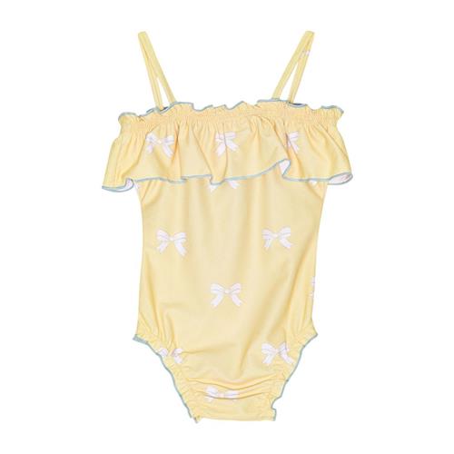 Flöss Emily Badedragt Yellow Bow 128 cm  Gul  128 cm  kvinde