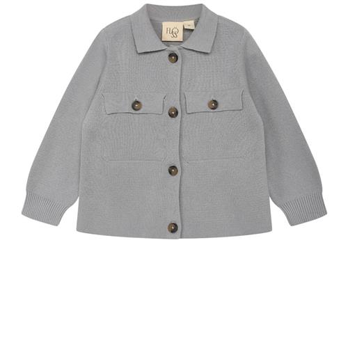 Flöss Atlas Overskjorte Misty Blue 74 cm  Blå  74 cm  unisex