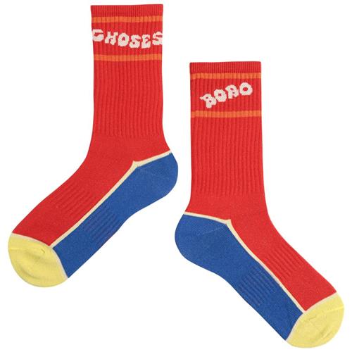 Bobo Choses Wavy Bobo Choses 2-pak Sokker Multicolor 32-34 EU  Rød  32-34 EU  mand