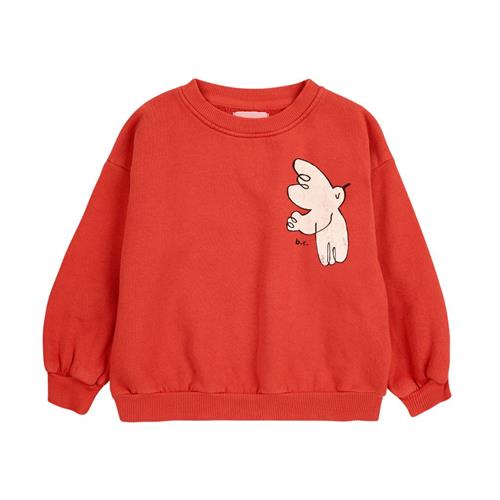 Bobo Choses Freedom Bird Sweatshirt Rød 2-3 Y  Rød  2-3 år  unisex