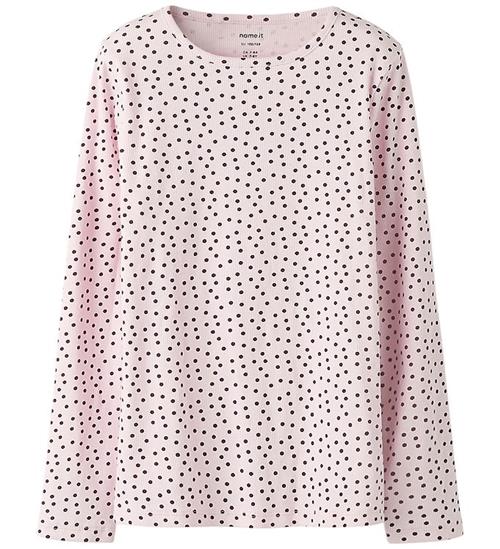 Name It Bluse - Rib - NkfTenna - Tender Touch m. Prikker