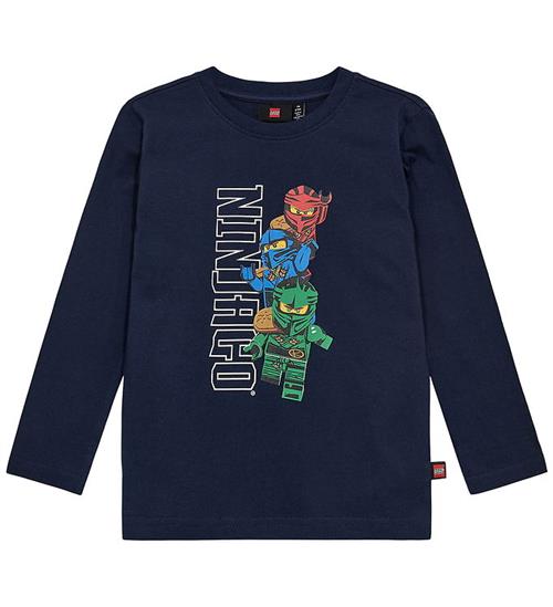 LEGOÂ® Ninjago Bluse - LwTaffy 622 - Blå m. Print