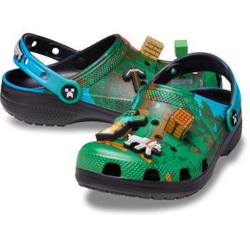 Crocs Minecraft Clog Kids Flerfarvet US C12 (EU 29-30) Barn