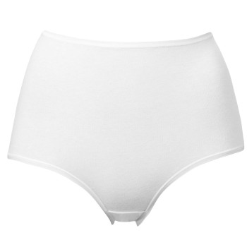Trofé Trofe Cotton Midi With Elastan Trusser Hvid bomuld XX-Large Dame