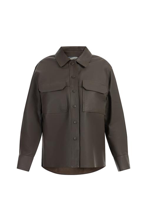 DreiMaster Vintage Bluse  mørkebrun