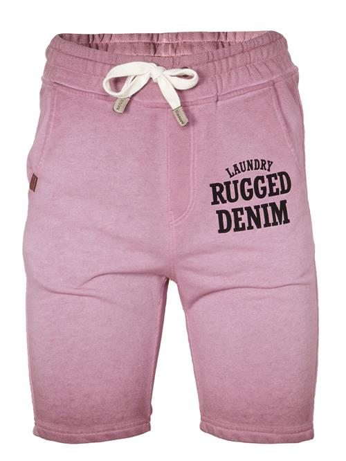 KOROSHI Bukser  bordeaux / pastelrød / sort