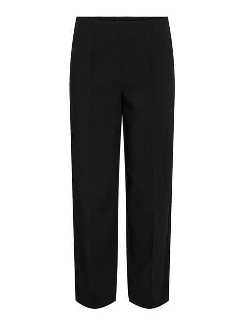 YAS Bukser med lægfolder 'POCKA'  sort