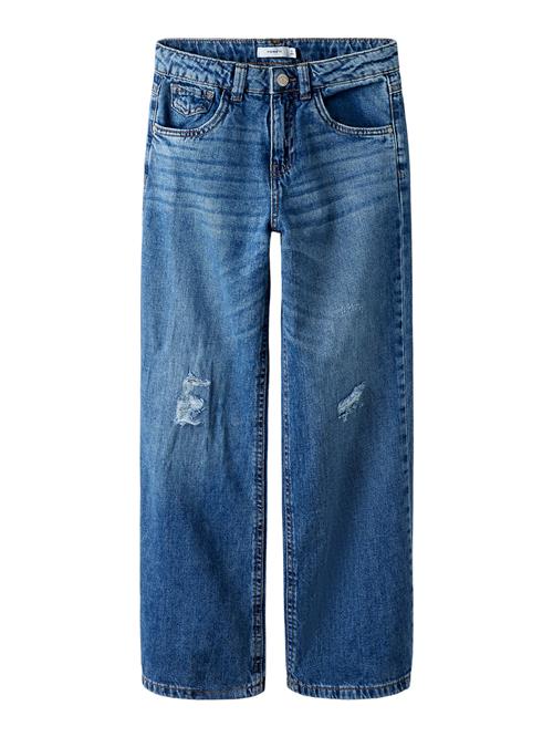 NAME IT High Waist Wide Jeans Rose Dark Blue Denim