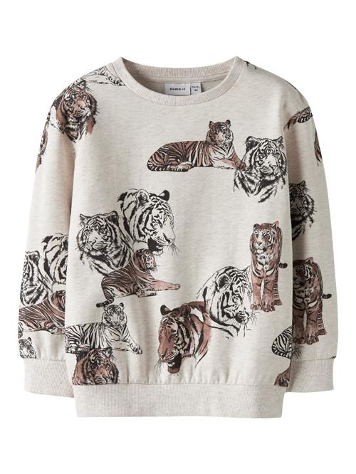NAME IT Sweatshirt Thorne Peyote Melange