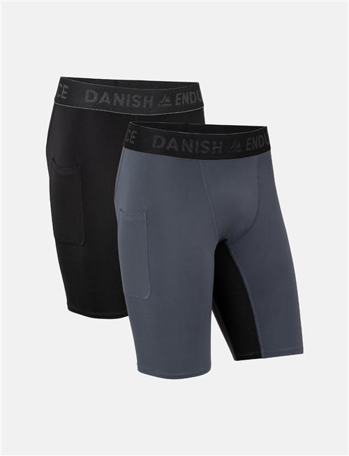Danish Endurance | Power Compression Shorts (Men) 2-Pack | XXL