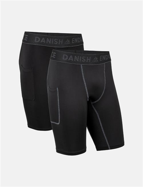 Danish Endurance | Power Compression Shorts (Men) 2-Pack | XL
