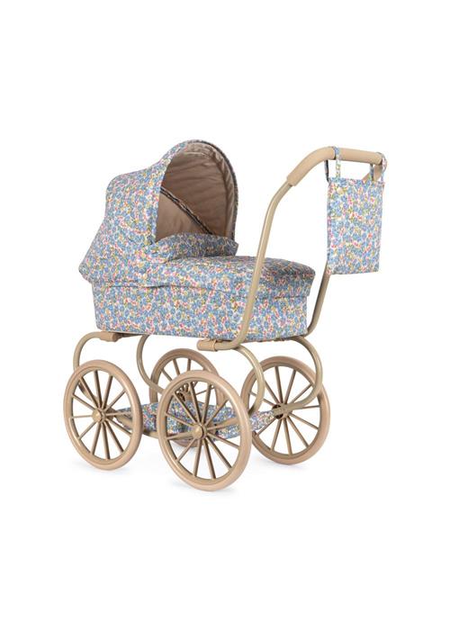 Konges Sløjd Minnie Dukkevogn Fleur Rosier  Fleur Rosier One Size  Blå  One Size  kvinde