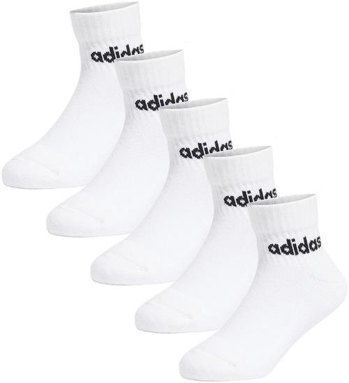 adidas Performance Ankelstrømper - 5-pak - Hvid