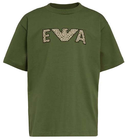 Emporio Armani T-shirt - Vineyard Green m. Logo