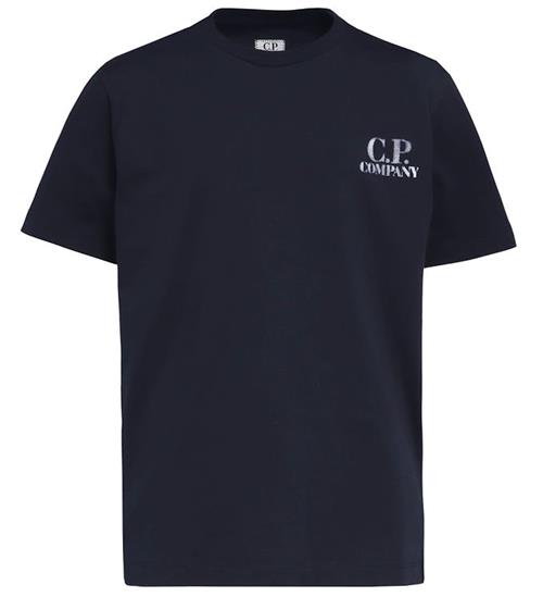 C.P. Company T-Shirt - Total Eclipse Blue m. Print
