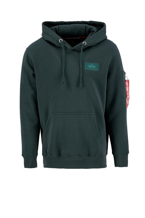 ALPHA INDUSTRIES Sweatshirt  petroleum / orange