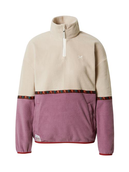 Iriedaily Pullover 'Holina'  beige / mørkebrun / pitaya / mørkerød