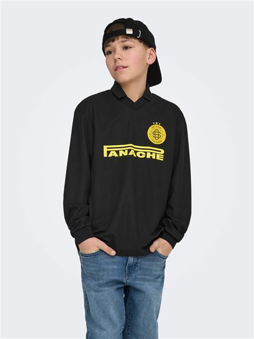 ONLY & SONS Fodbold Trøje Zidan Black Grey Pin