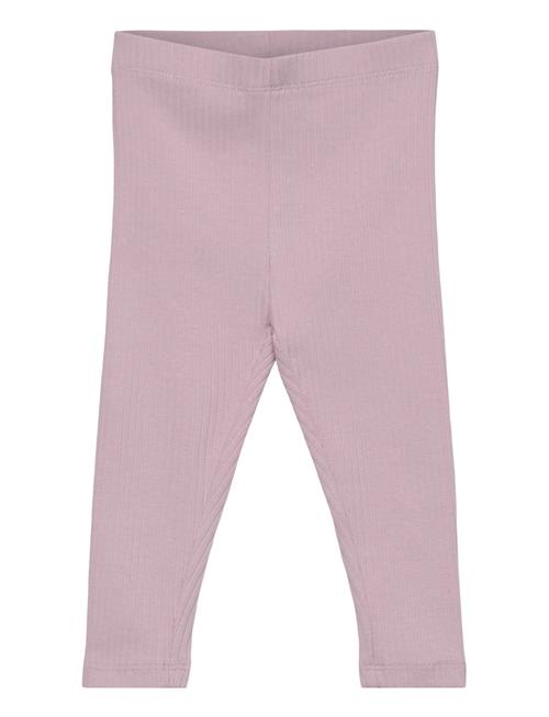 Mango | Cotton Ribbed Leggings | 9-12M