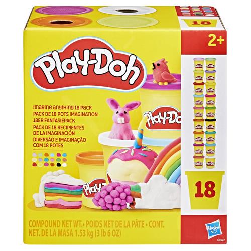 Play-Doh Play-Doh 18-pak Legemasse  Multicolor-OS  Rød  One Size 3 Y+ unisex