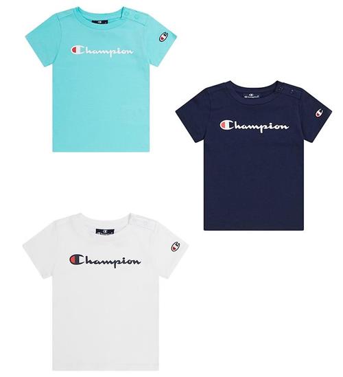 Champion T-shirts - 3-pak - White A