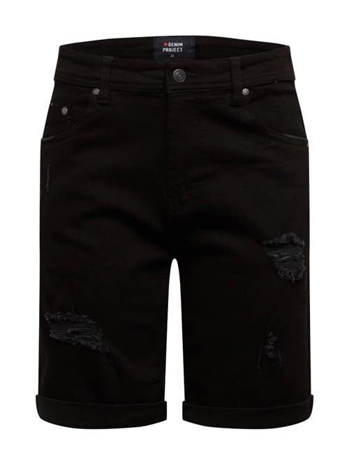 Denim Project Bukser 'Mr. Orange'  black denim