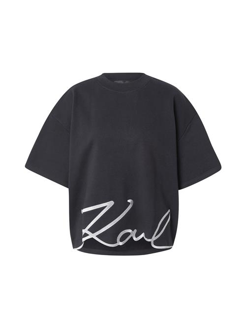 Karl Lagerfeld Sweatshirt  sort / hvid