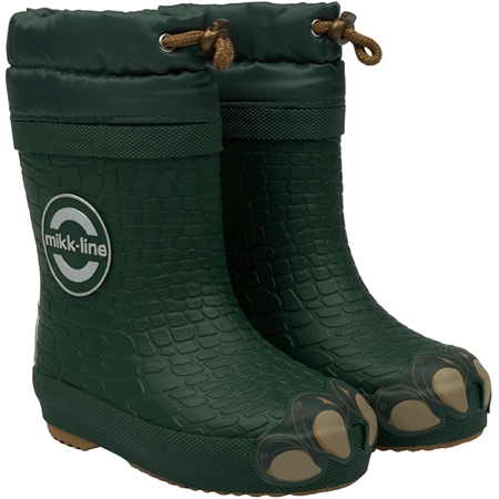 MIKK-LINE Vinter Gummistøvler Dino Darkest Sprouse