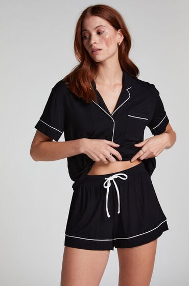 Hunkemöller Jerseyshorts Essential Sort