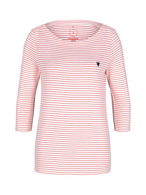 TOM TAILOR Shirts  lys rød / hvid