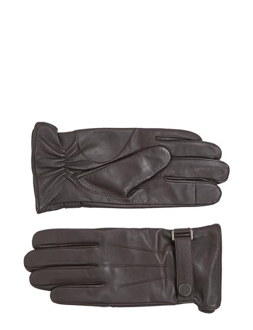 Calvin Klein | Leather Rivet Gloves | L/XL
