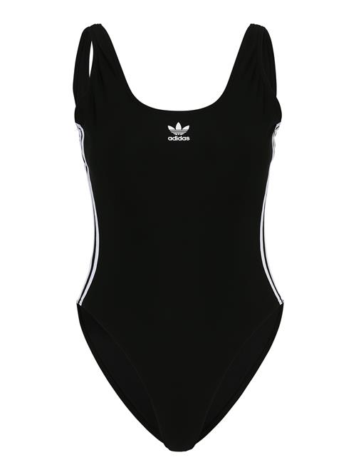 ADIDAS ORIGINALS Badedragt 'Adicolor'  sort / hvid