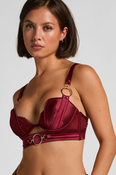 Hunkemöller Marjolein formstøbt longline bøjle-bh Rød