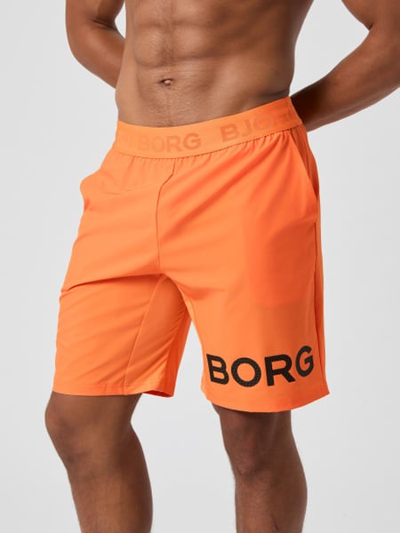 Björn Borg Borg Shorts 9 Inch Orange, XL