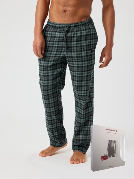 Björn Borg Core Flannel Pyjama Pant 1-pack Sort, S