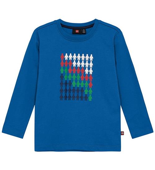LEGOÂ® Wear Bluse - LWTaffy 700 - Blå m. Print
