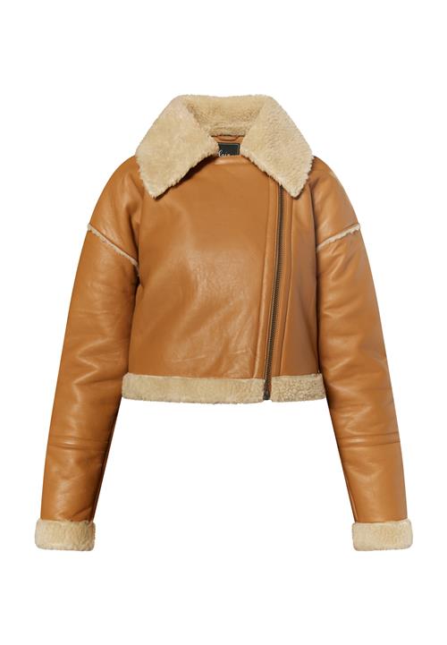 faina Overgangsjakke  cognac