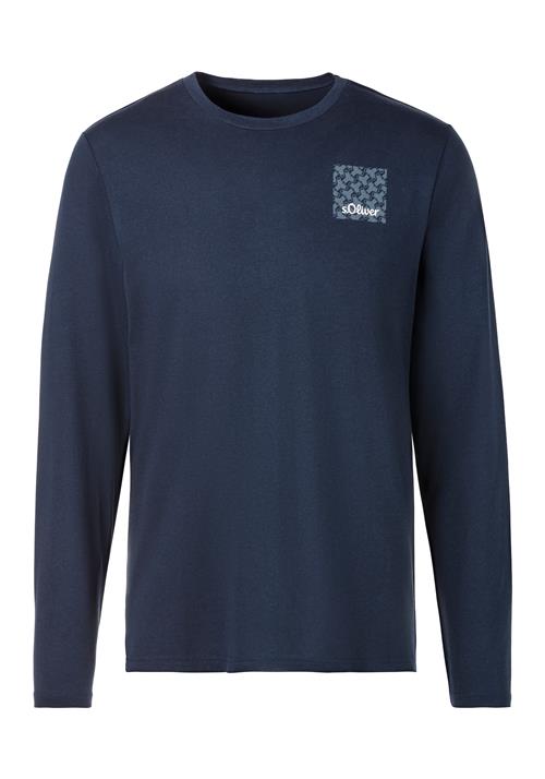 s.Oliver Bluser & t-shirts  navy / dueblå / hvid