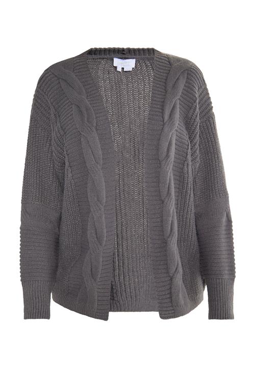 usha WHITE LABEL Cardigan 'Vanne'  mørkegrå