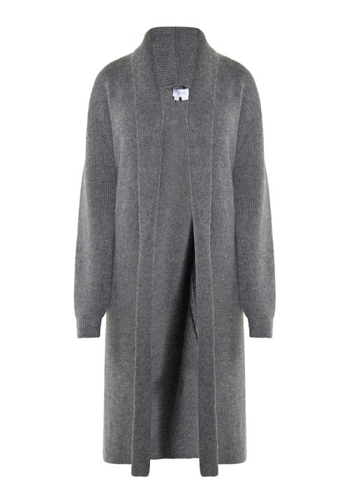 usha WHITE LABEL Cardigan 'Vanne'  grå / mørkegrå