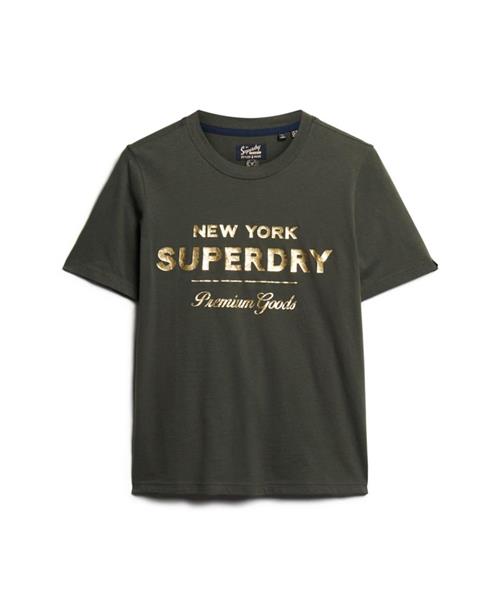 Superdry Shirts  guld / khaki