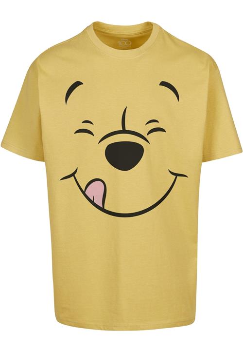 MT Upscale Bluser & t-shirts 'Disney 100 Winnie Pooh Face'  citron / lys pink / sort
