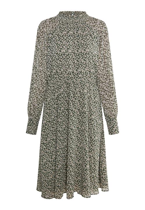 DreiMaster Vintage Kjole  beige / grøn-meleret