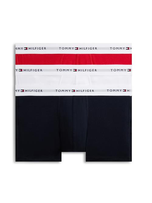 Tommy Hilfiger Underwear Boksershorts 'Essential'  marin / lysegrå / rød / hvid