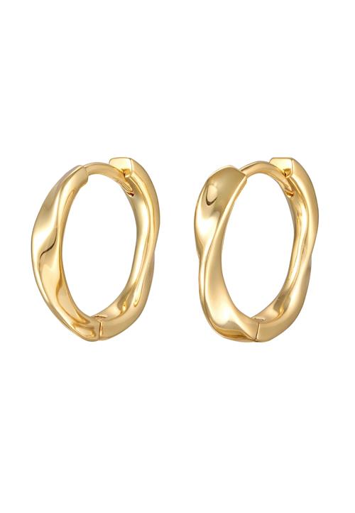 ELLI Øreringe 'Twisted'  guld