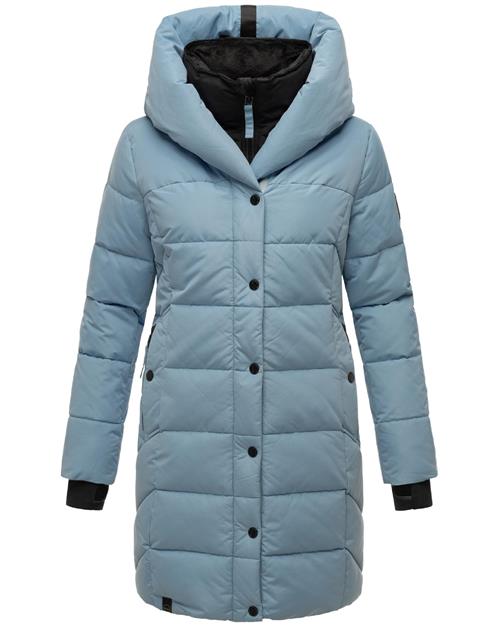 NAVAHOO Vinterfrakke  dueblå