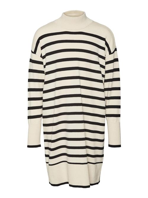 Vero Moda Girl Kjole 'VMNew Happiness'  beige / sort